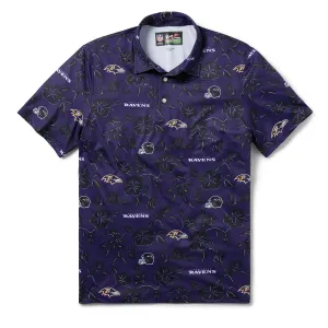 BALTIMORE RAVENS PUA PERFORMANCE POLO