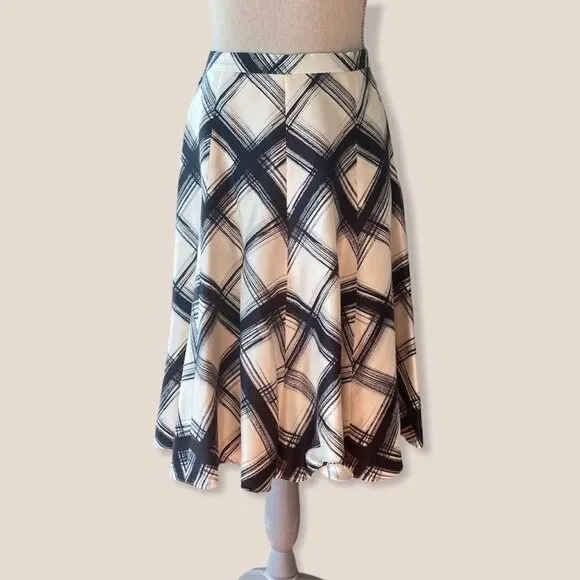 BANANA REPUBLIC Silk Midi Skirt