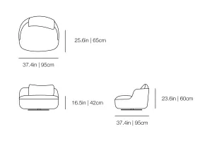 Bart - Swivel Armchair