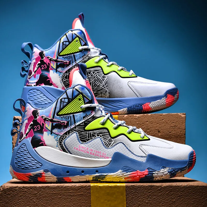 Basketball Shoes for Men Breathable Comfortable Sports Shoes