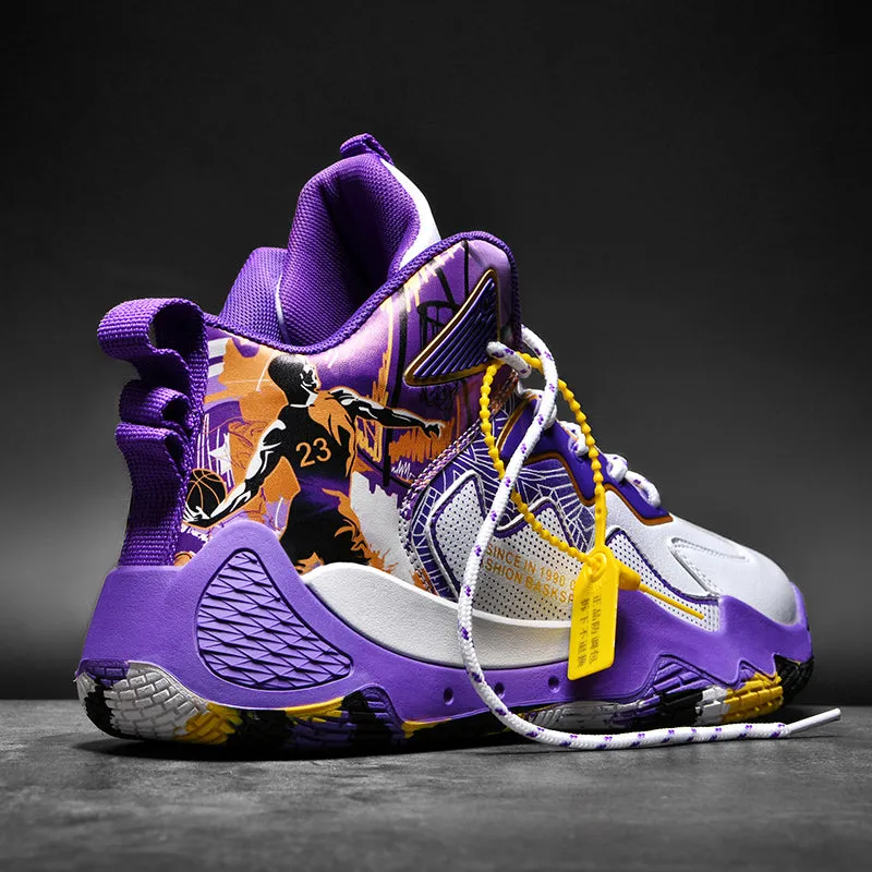 Basketball Shoes for Men Breathable Comfortable Sports Shoes