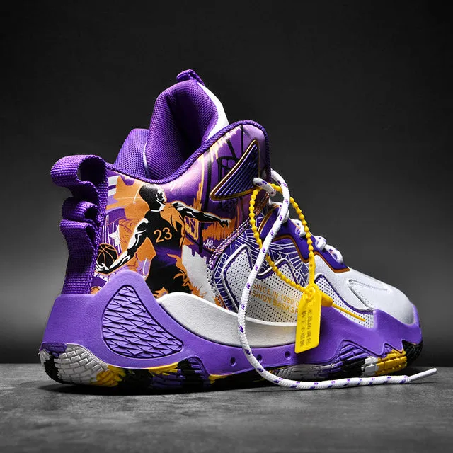 Basketball Shoes for Men Breathable Comfortable Sports Shoes