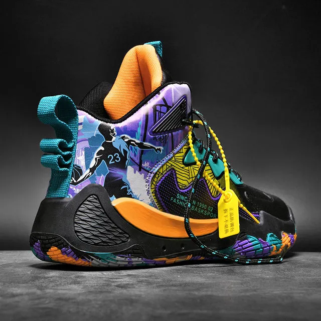 Basketball Shoes for Men Breathable Comfortable Sports Shoes