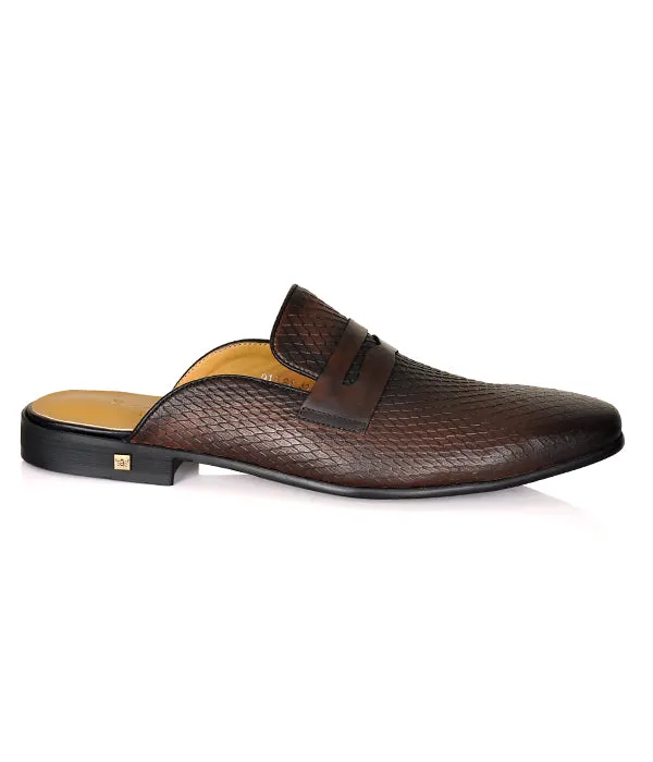 Berluti Penny Coffee Mules