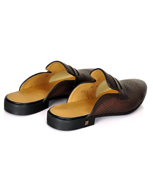 Berluti Penny Coffee Mules