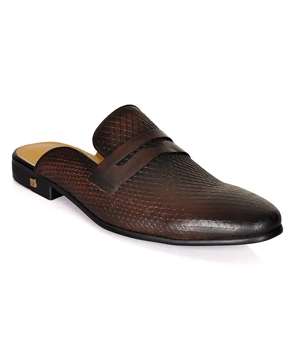 Berluti Penny Coffee Mules
