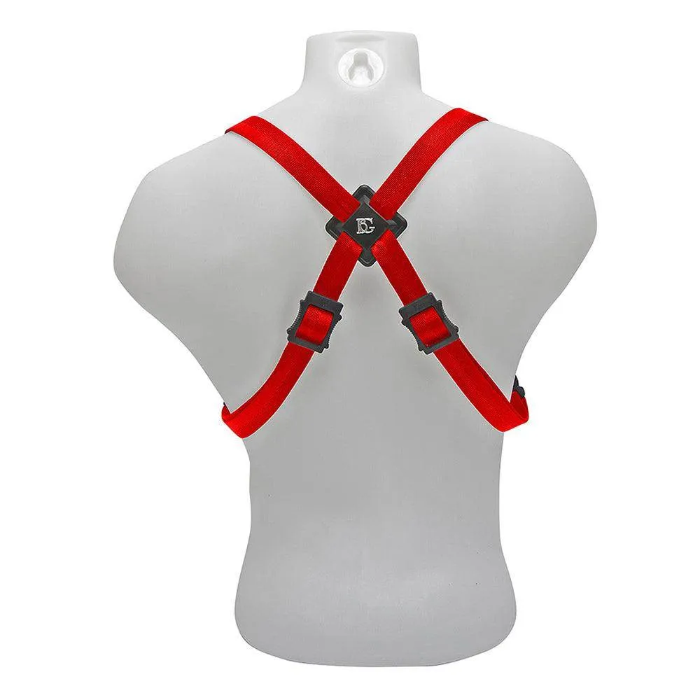 BG Alto and Tenor Harness XL Women Red Coated ~ Metal Hook