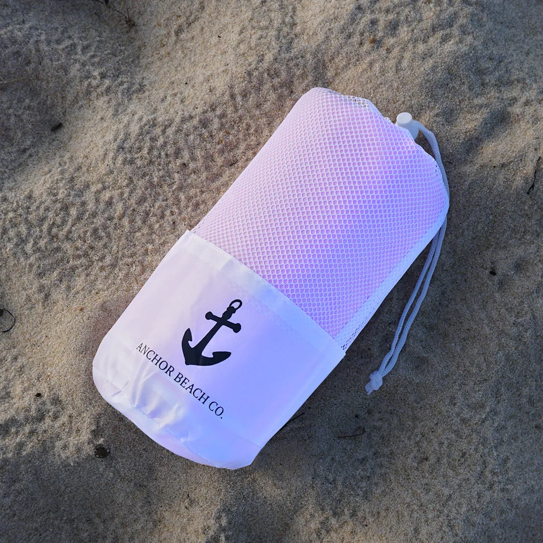 Big Lightweight Quick Dry Beach Towel With Pockets - Best Travel Gift