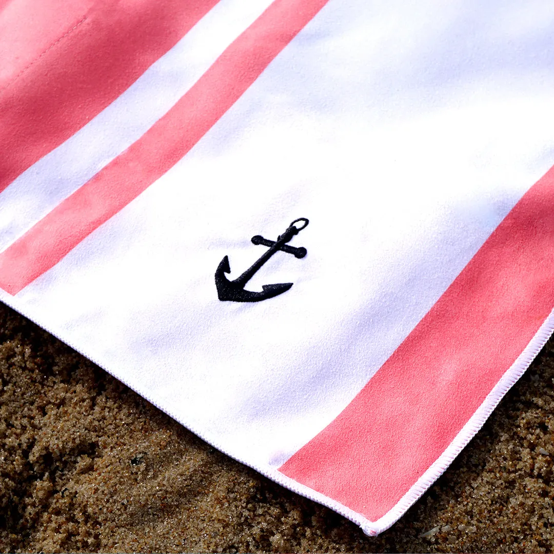 Big Lightweight Quick Dry Beach Towel With Pockets - Best Travel Gift