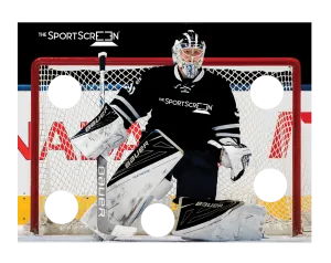 Black Hockey Target