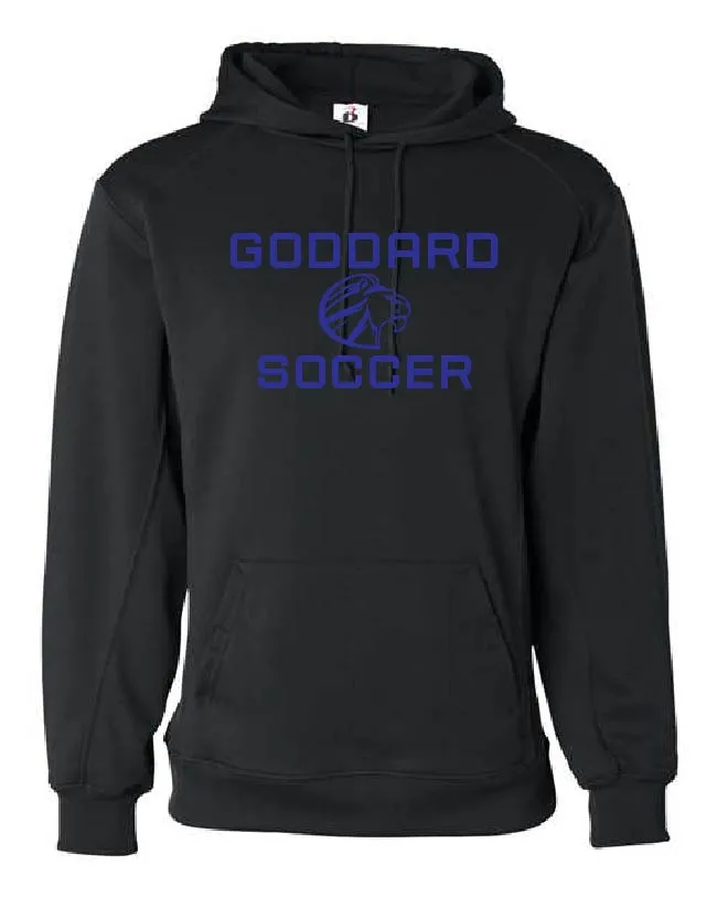 Black Soccer Hoodie