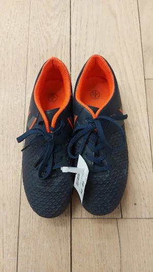 Blue/orange cleats 2