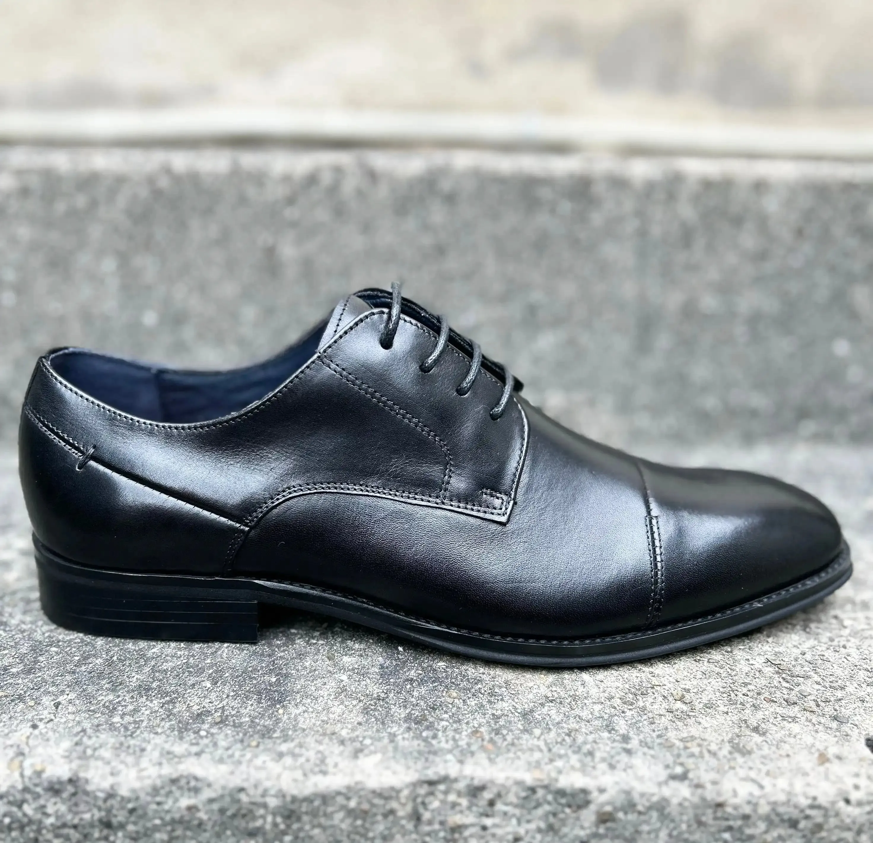 Bowe & Bootmaker Athletic Men's Formal Shoes Nightshade Black
