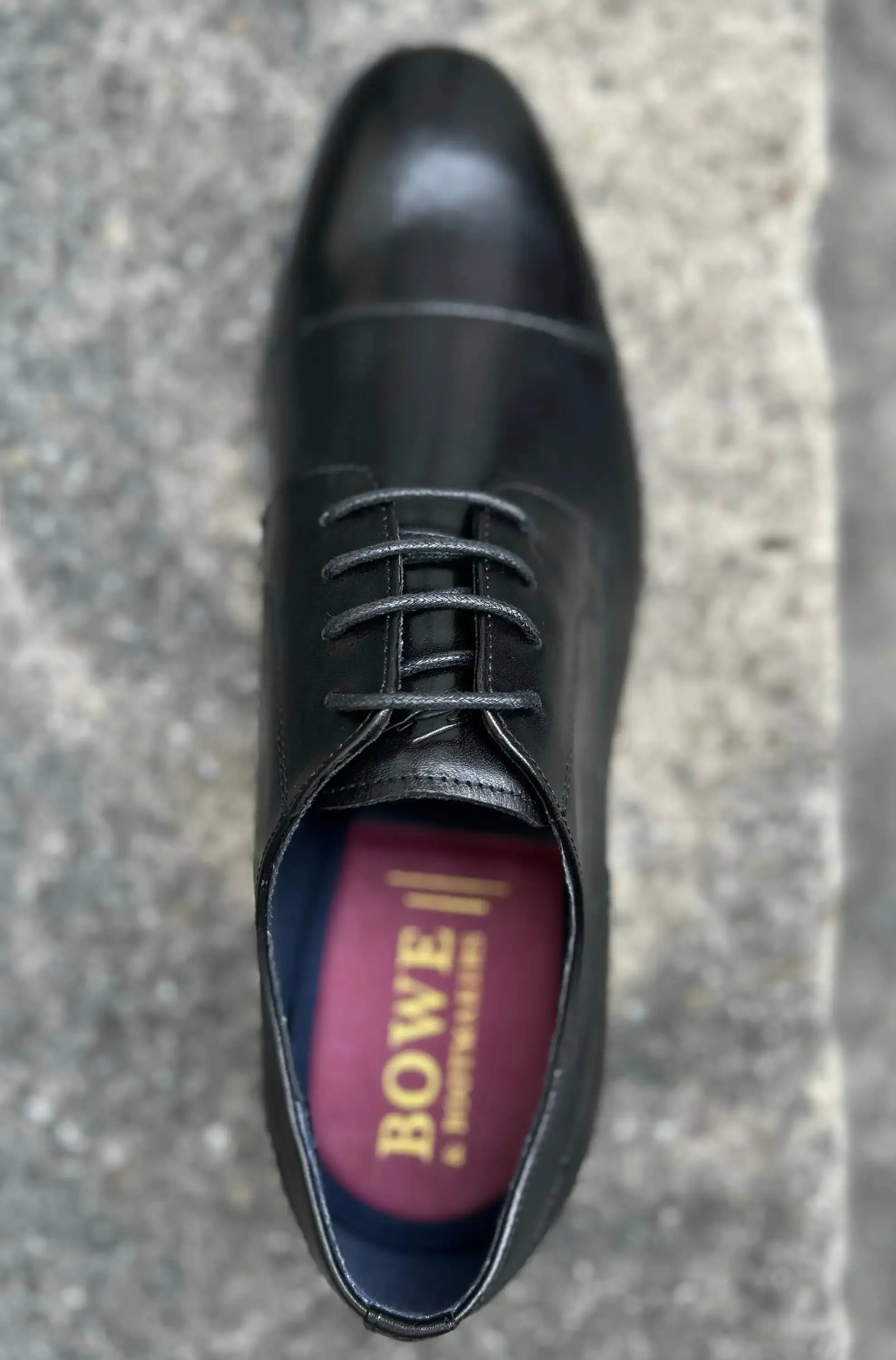 Bowe & Bootmaker Athletic Men's Formal Shoes Nightshade Black