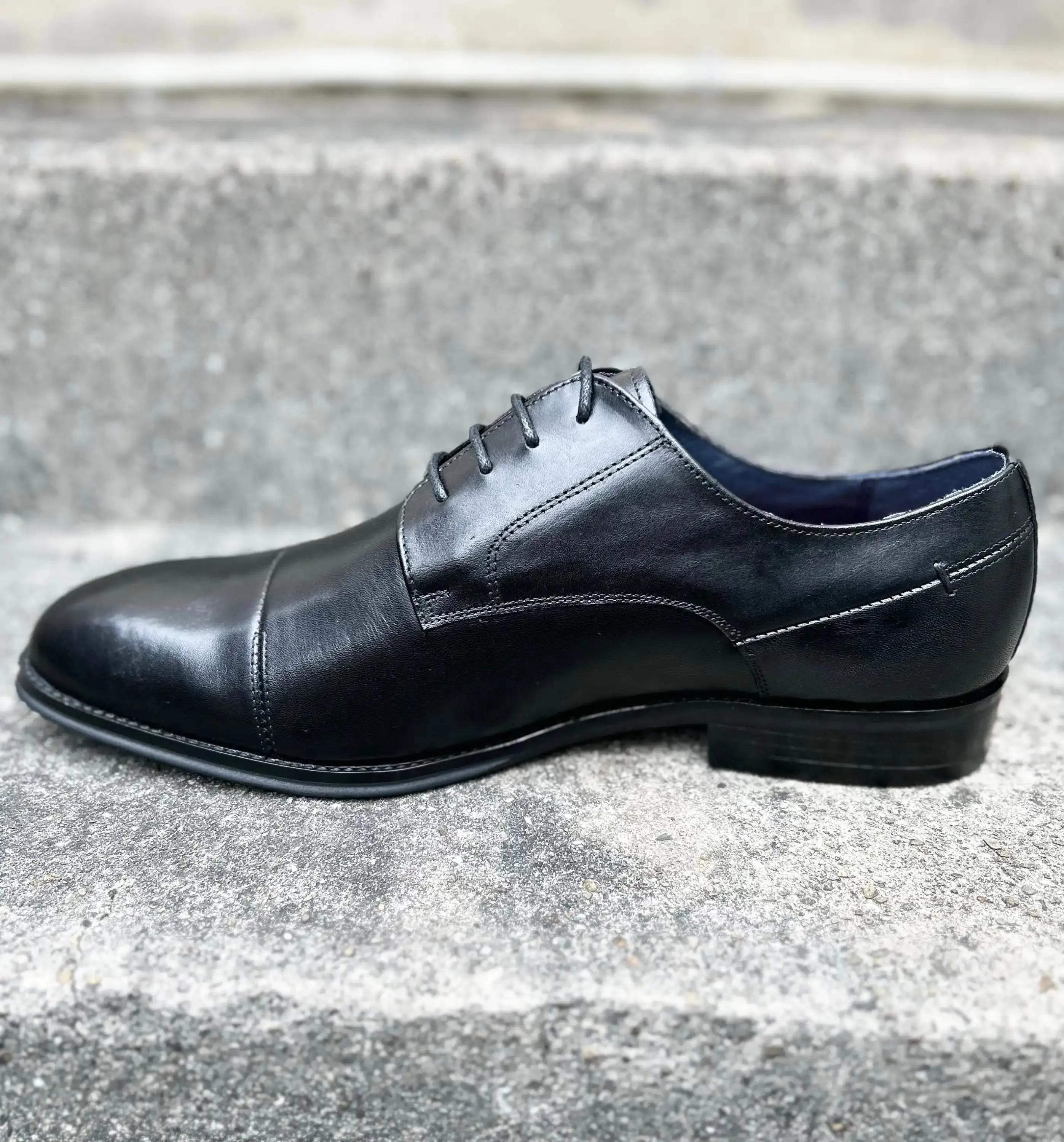 Bowe & Bootmaker Athletic Men's Formal Shoes Nightshade Black