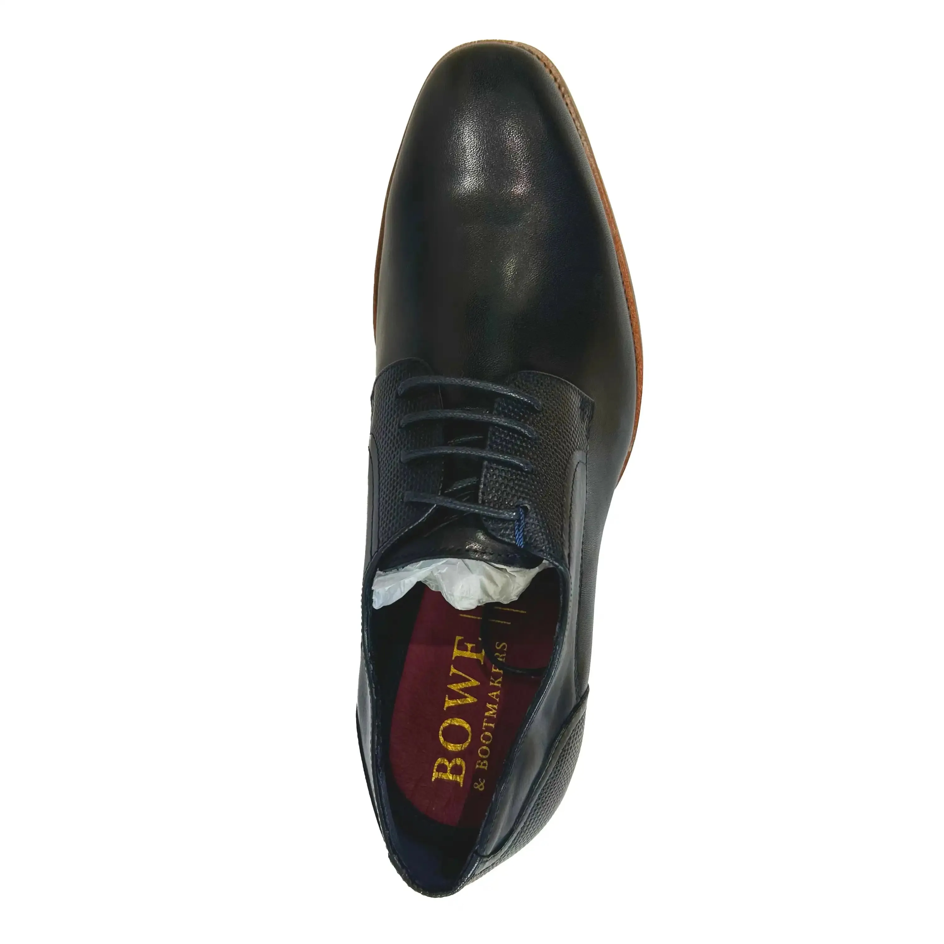 Bowe & Bootmaker Gabba Men's Formal Shoes Liberty Blue