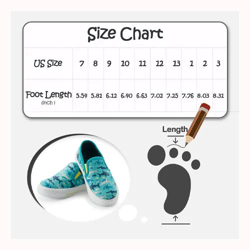 Boys Toddler Casual Sneakers Shark -K KomForme
