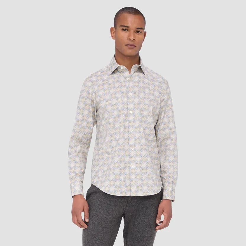 Bugatchi Ooohcotton James Long Sleeve Shirt - Dijon