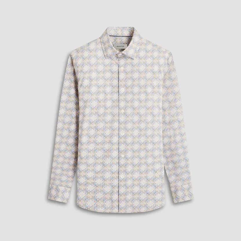 Bugatchi Ooohcotton James Long Sleeve Shirt - Dijon