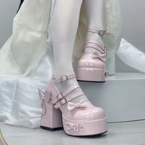 Butterfly Heels Shoes