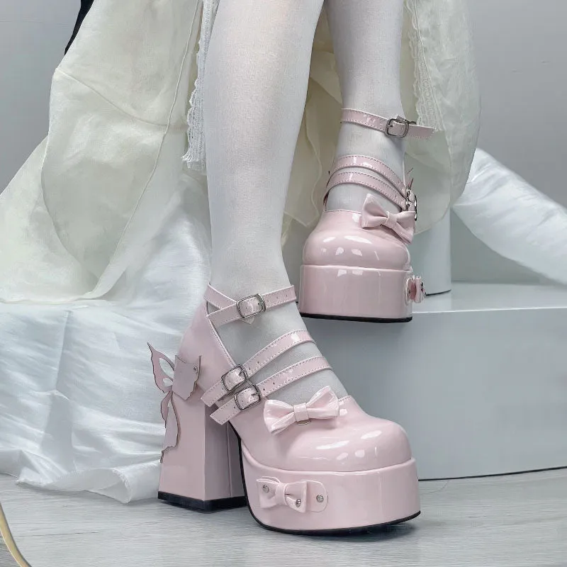 Butterfly Heels Shoes