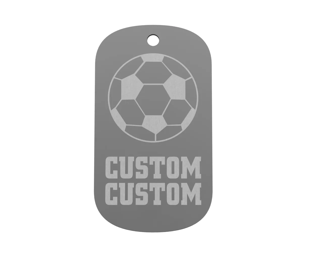 Championship Dog Tag - Soccer