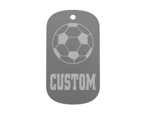 Championship Dog Tag - Soccer