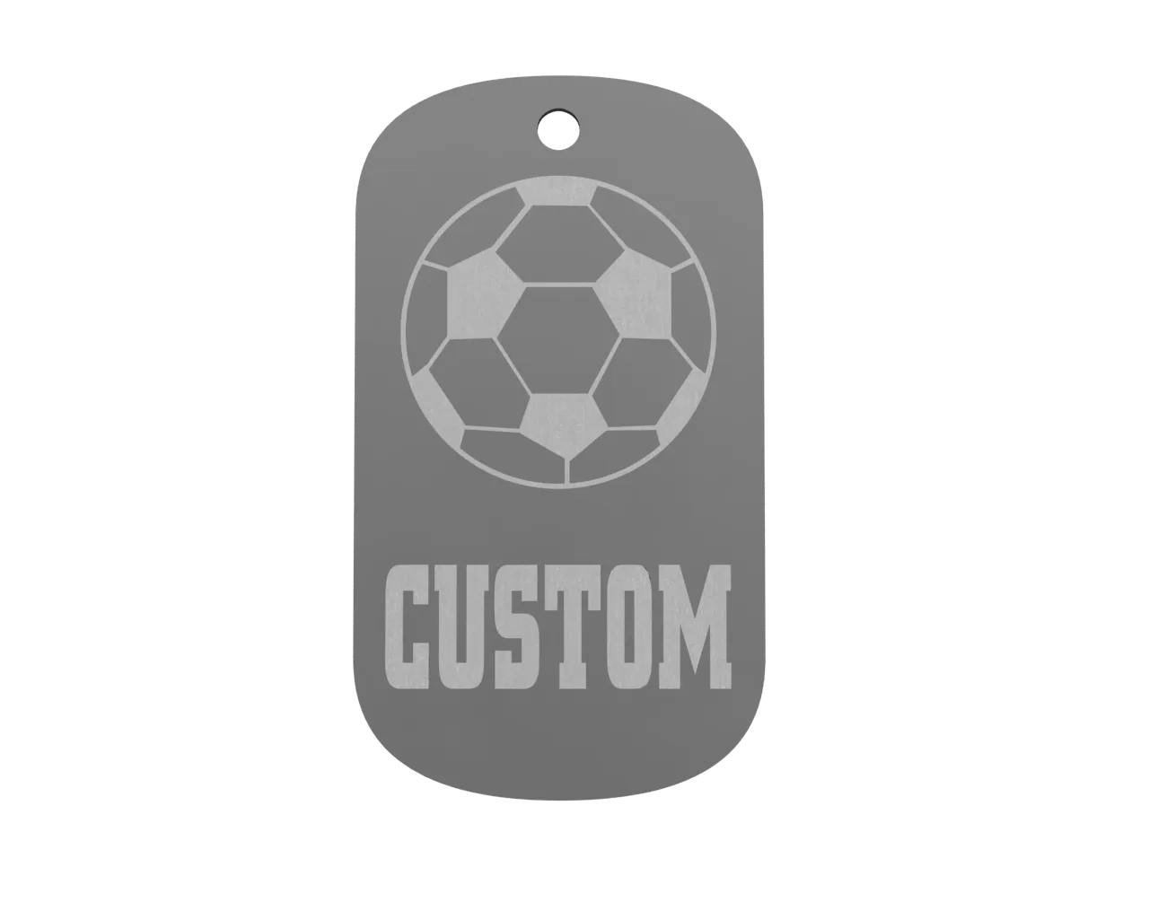 Championship Dog Tag - Soccer
