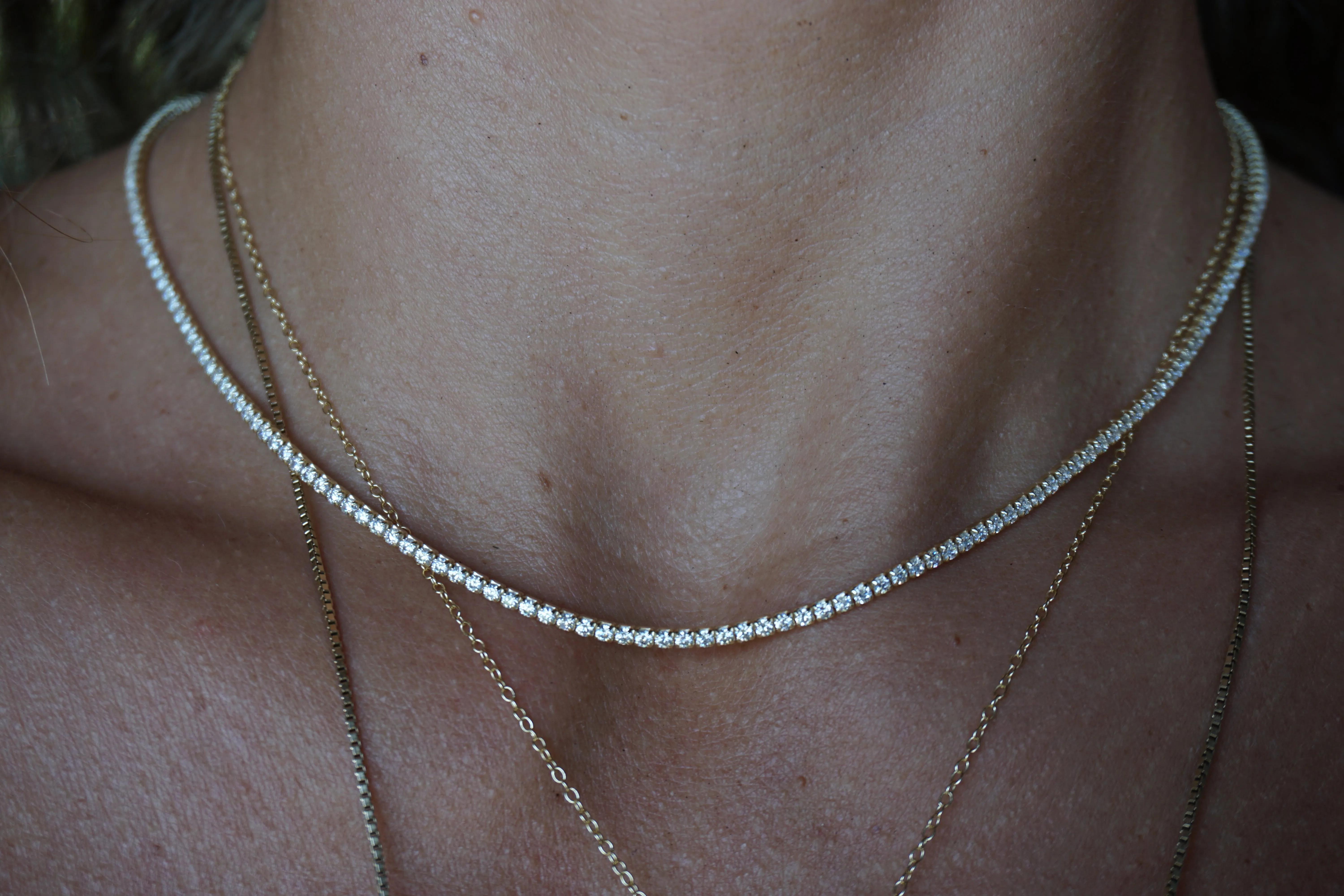 Classic Tennis Necklace