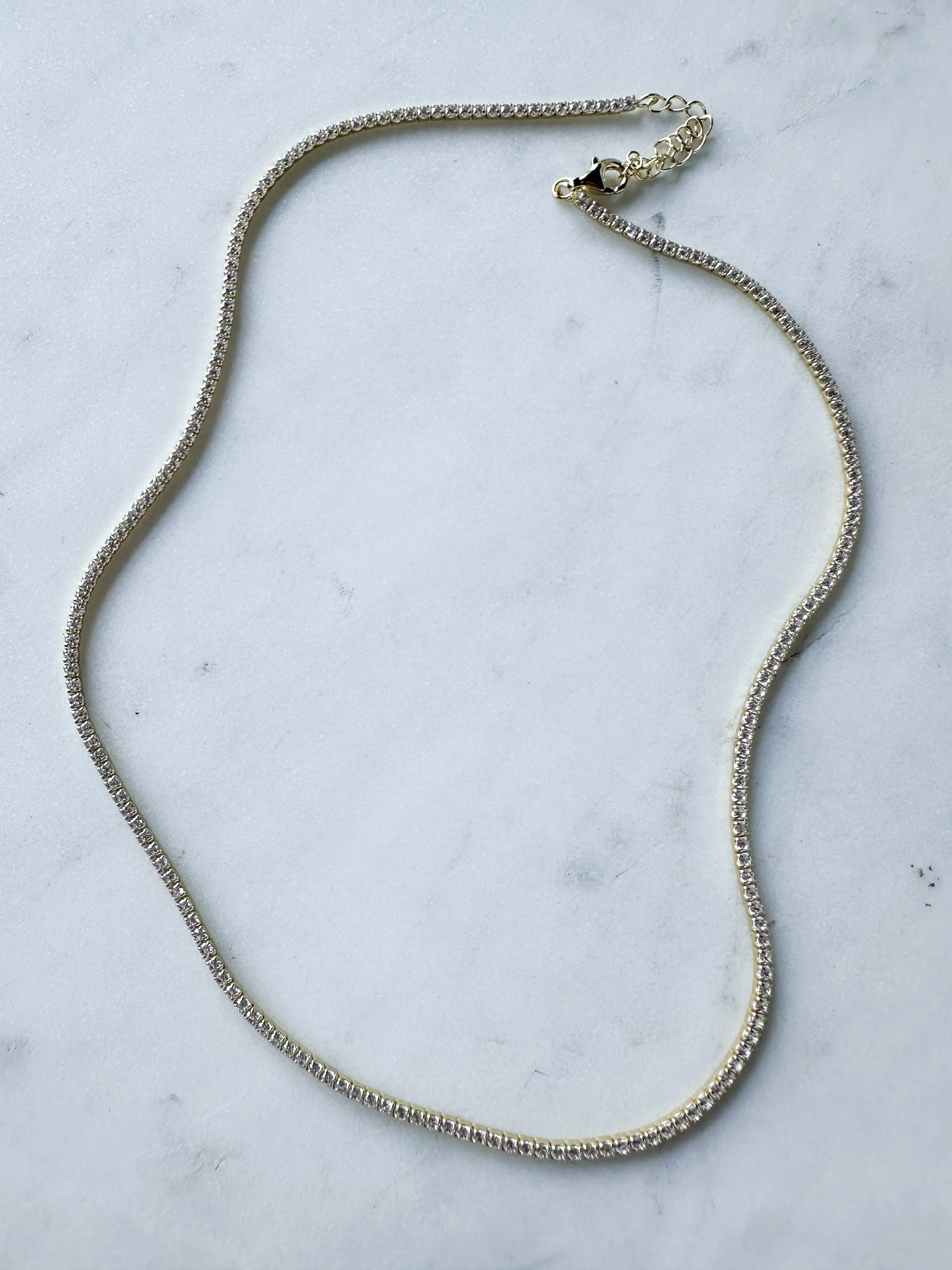 Classic Tennis Necklace