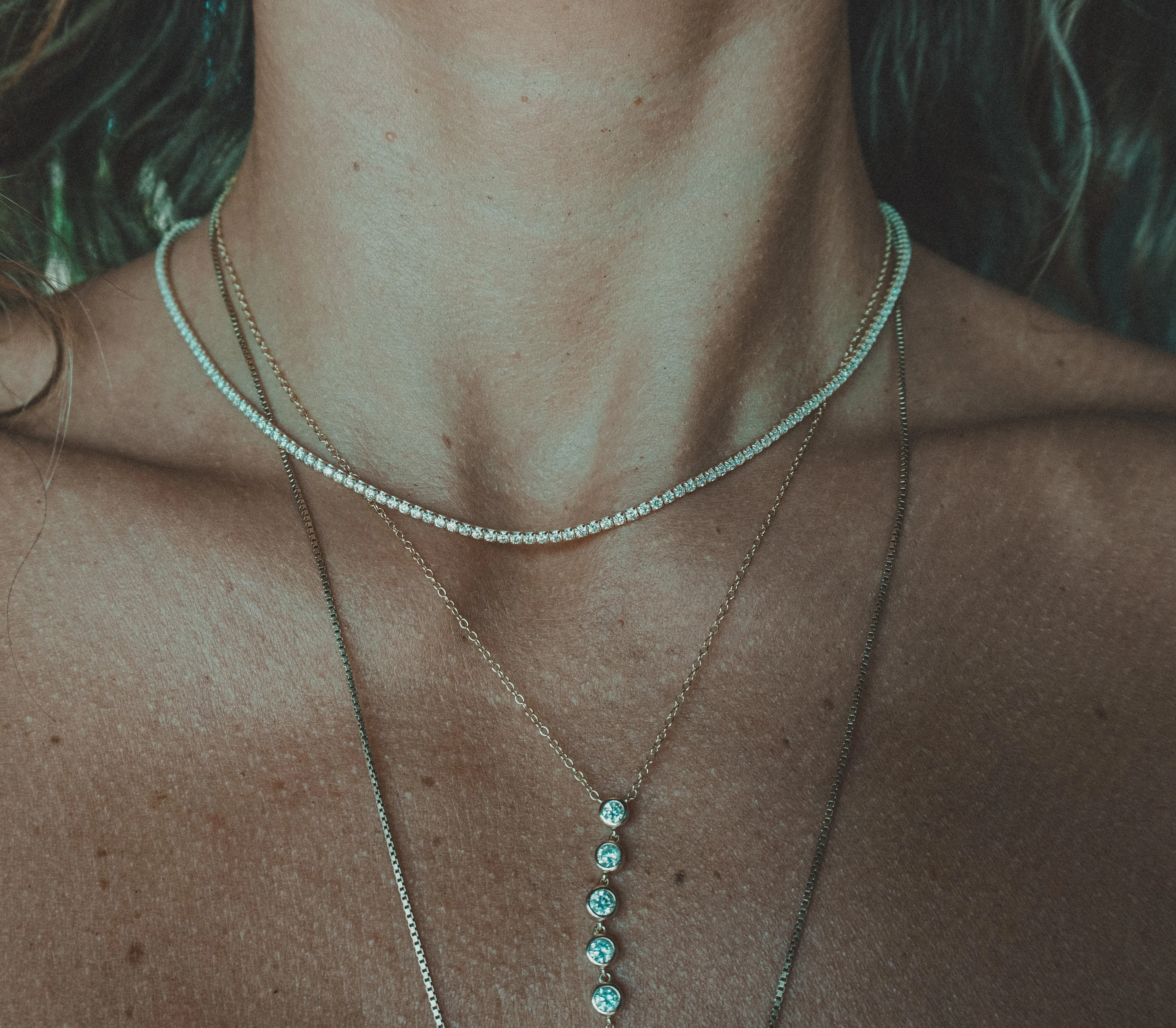 Classic Tennis Necklace