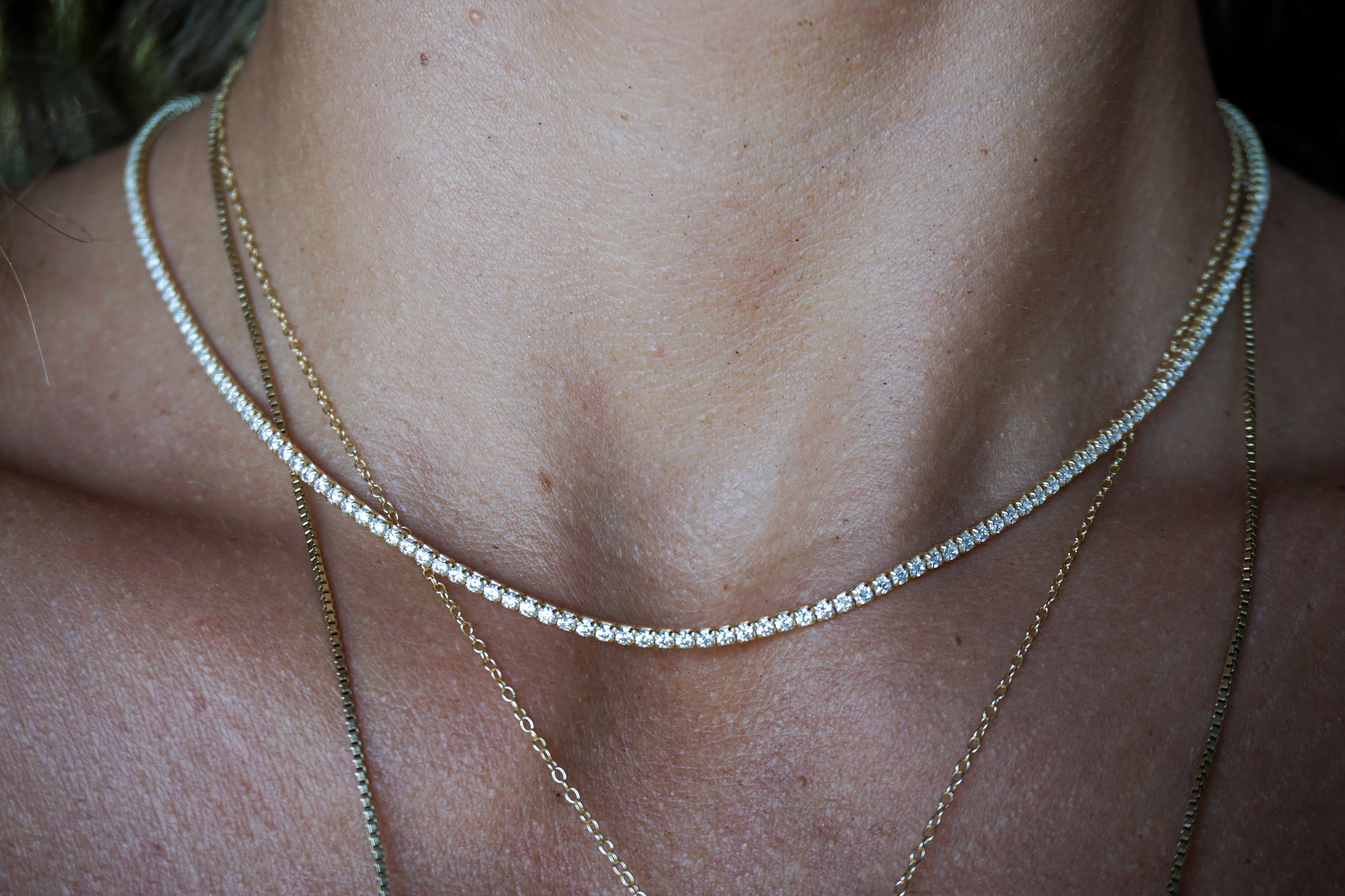 Classic Tennis Necklace