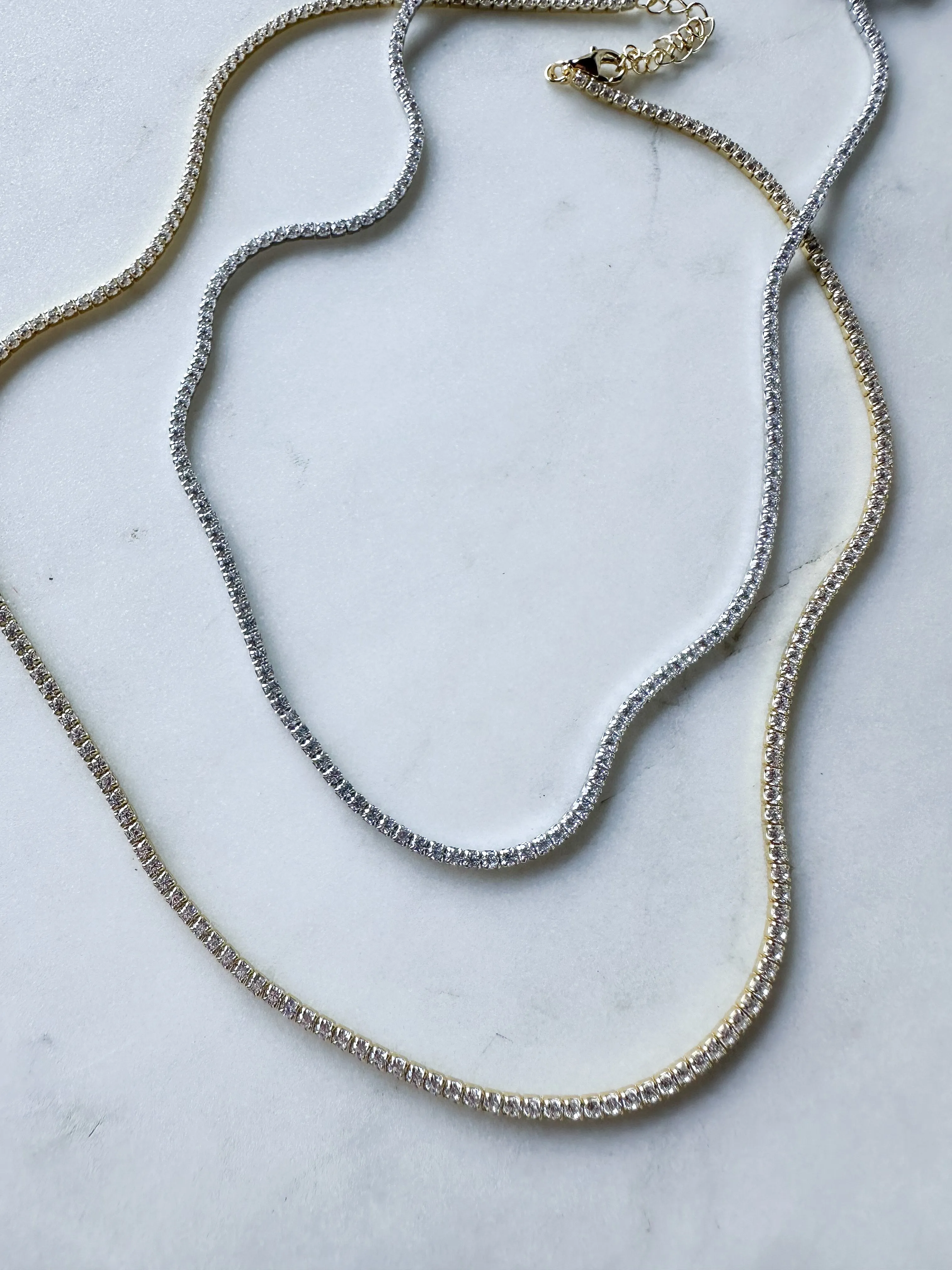 Classic Tennis Necklace