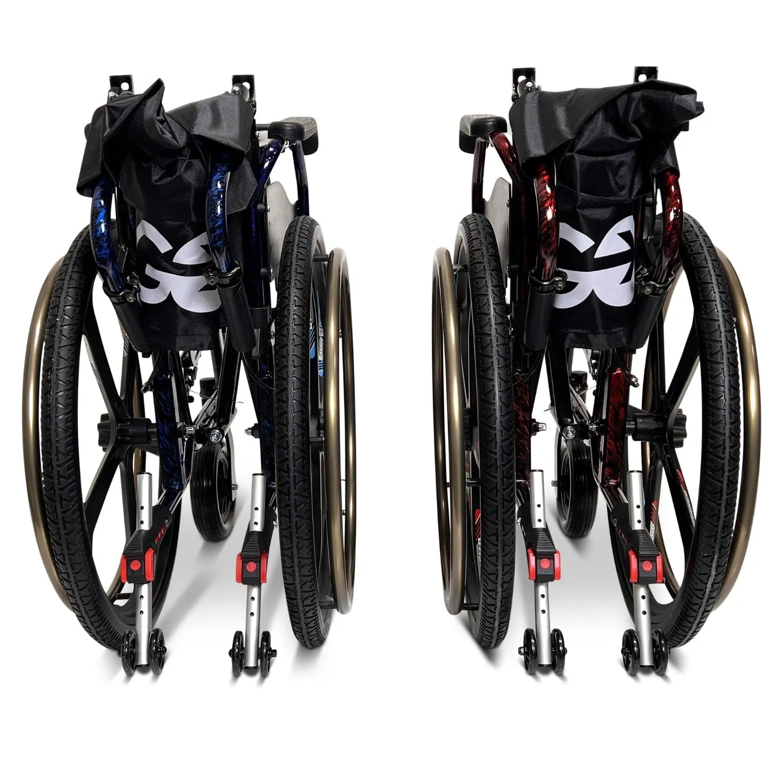 ComfyGo X-1 Lightweight Manual Wheelchair With Quick-Detach Wheels