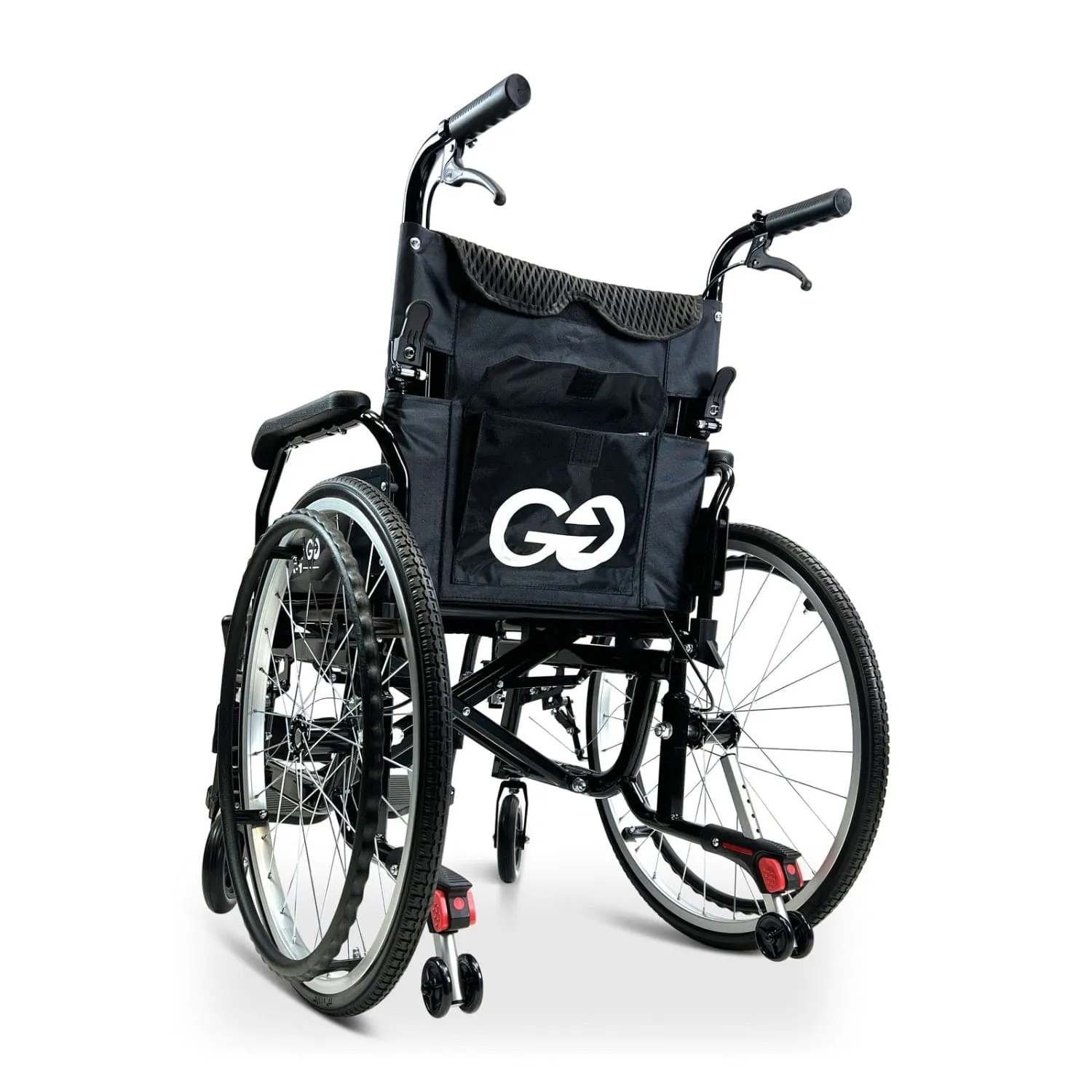 ComfyGo X-1 Lightweight Manual Wheelchair With Quick-Detach Wheels