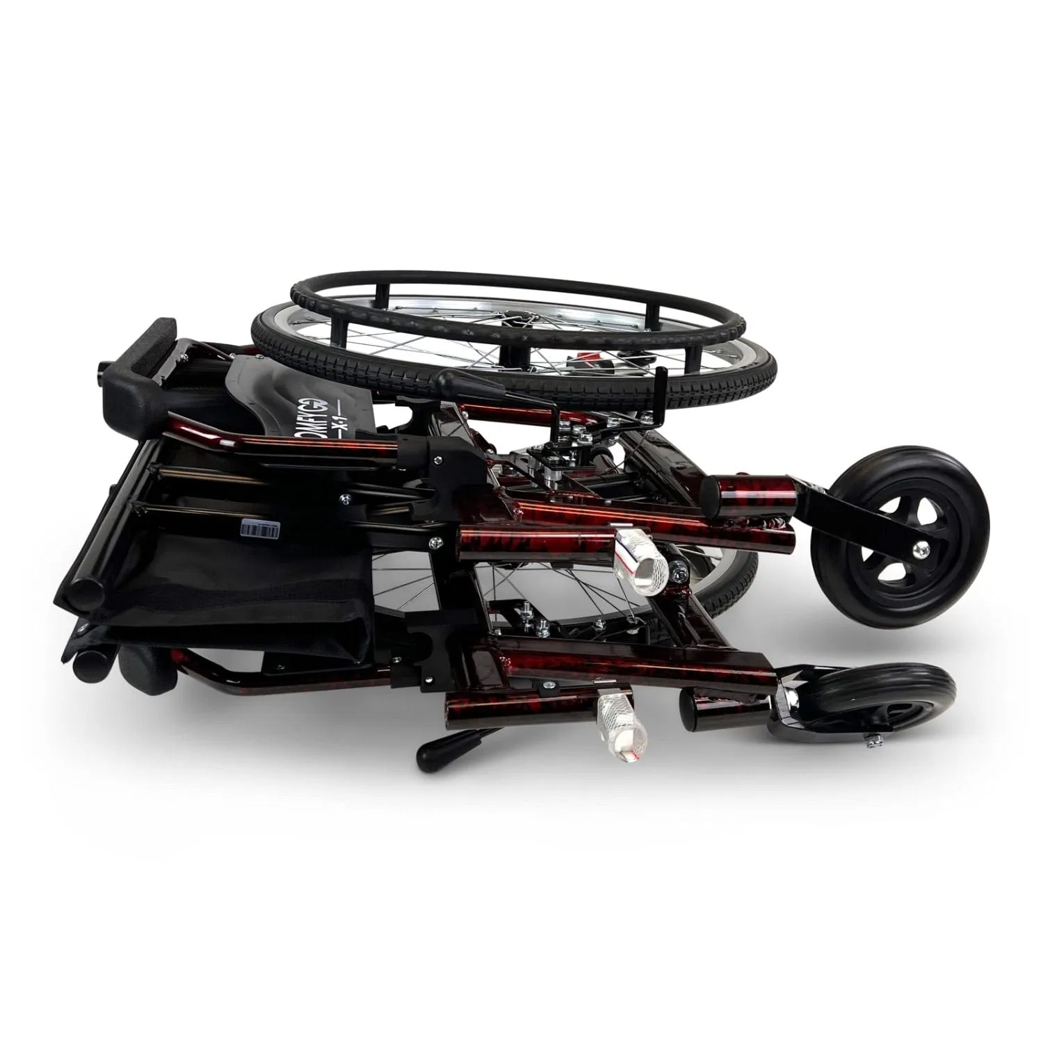 ComfyGo X-1 Lightweight Manual Wheelchair With Quick-Detach Wheels