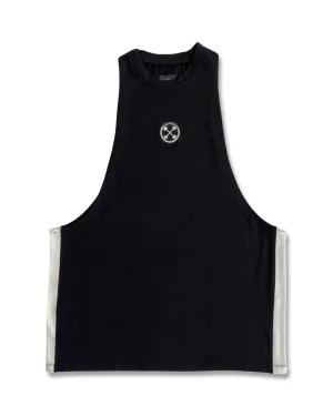 Contrast Deep Cut Tank