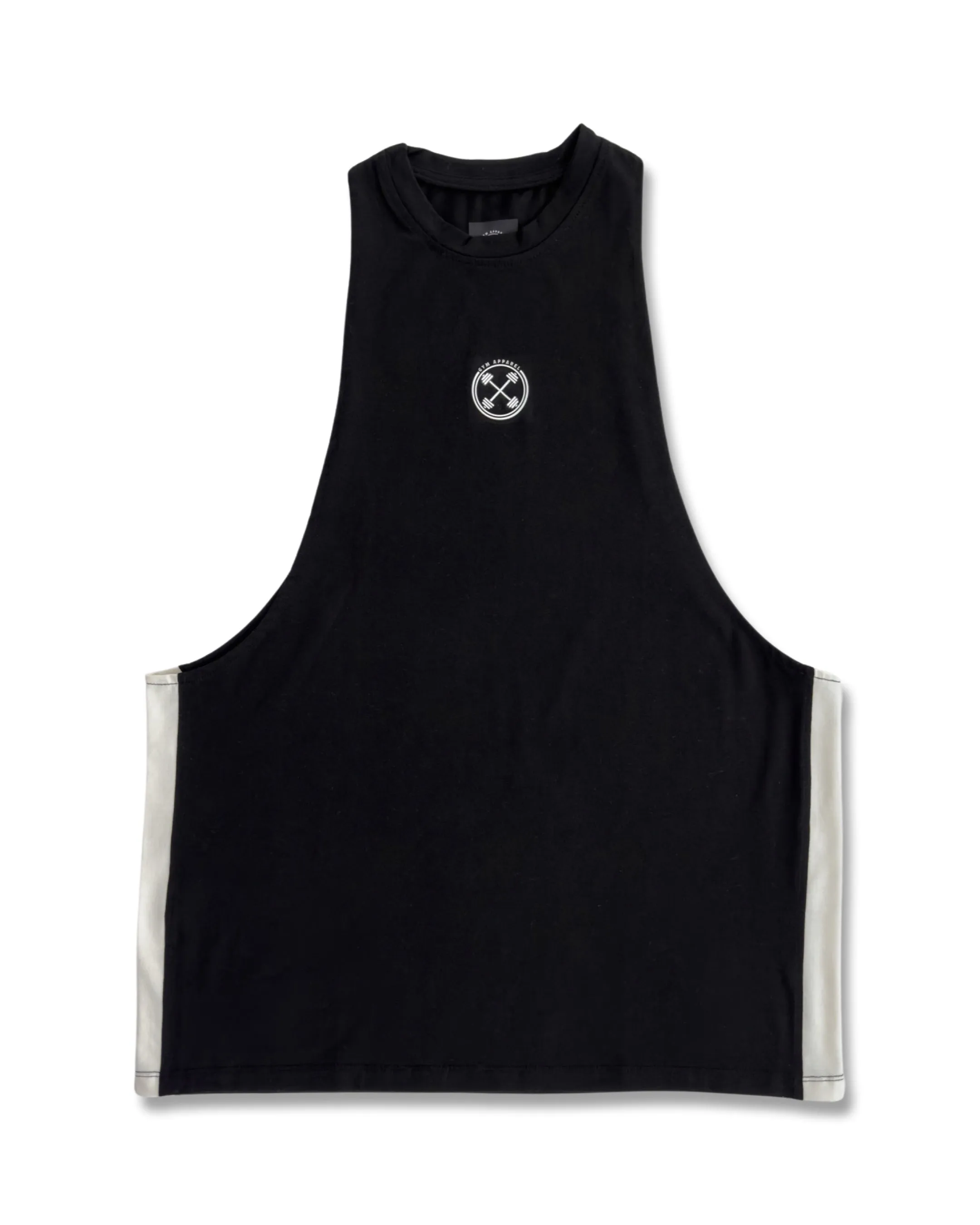 Contrast Deep Cut Tank