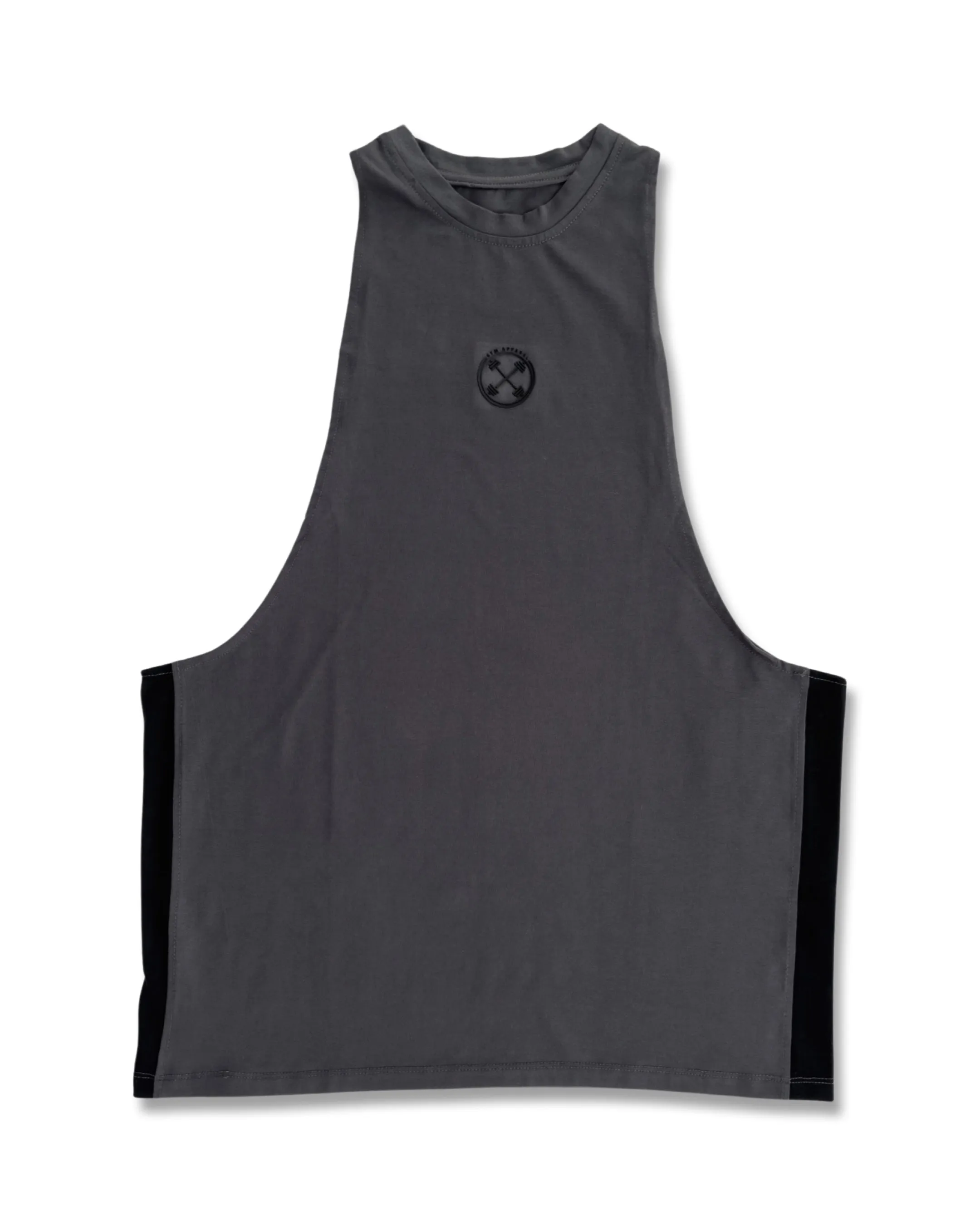 Contrast Deep Cut Tank