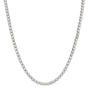 Cupcake Set Diamond Tennis Necklace