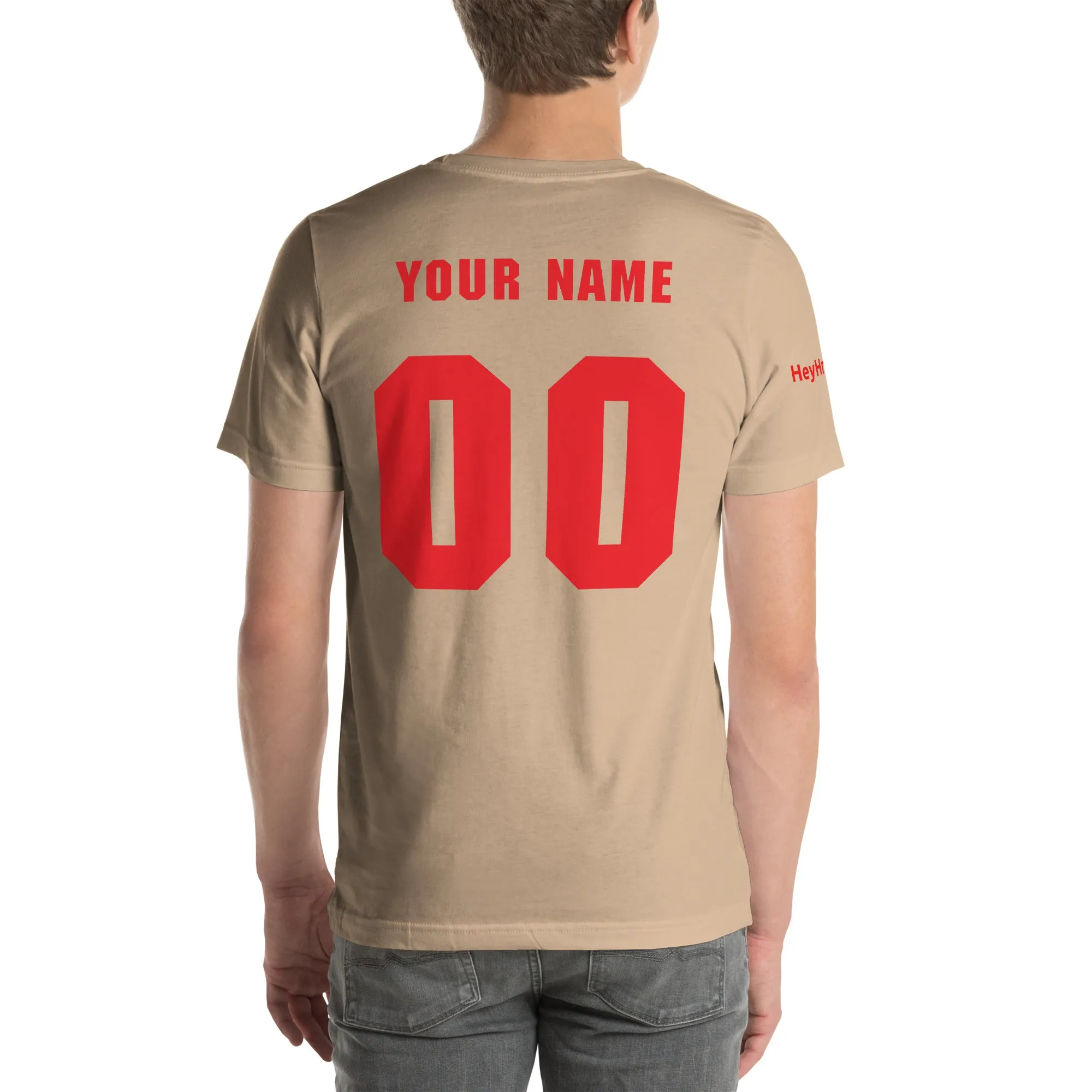Customizable Name & Number T-Shirt