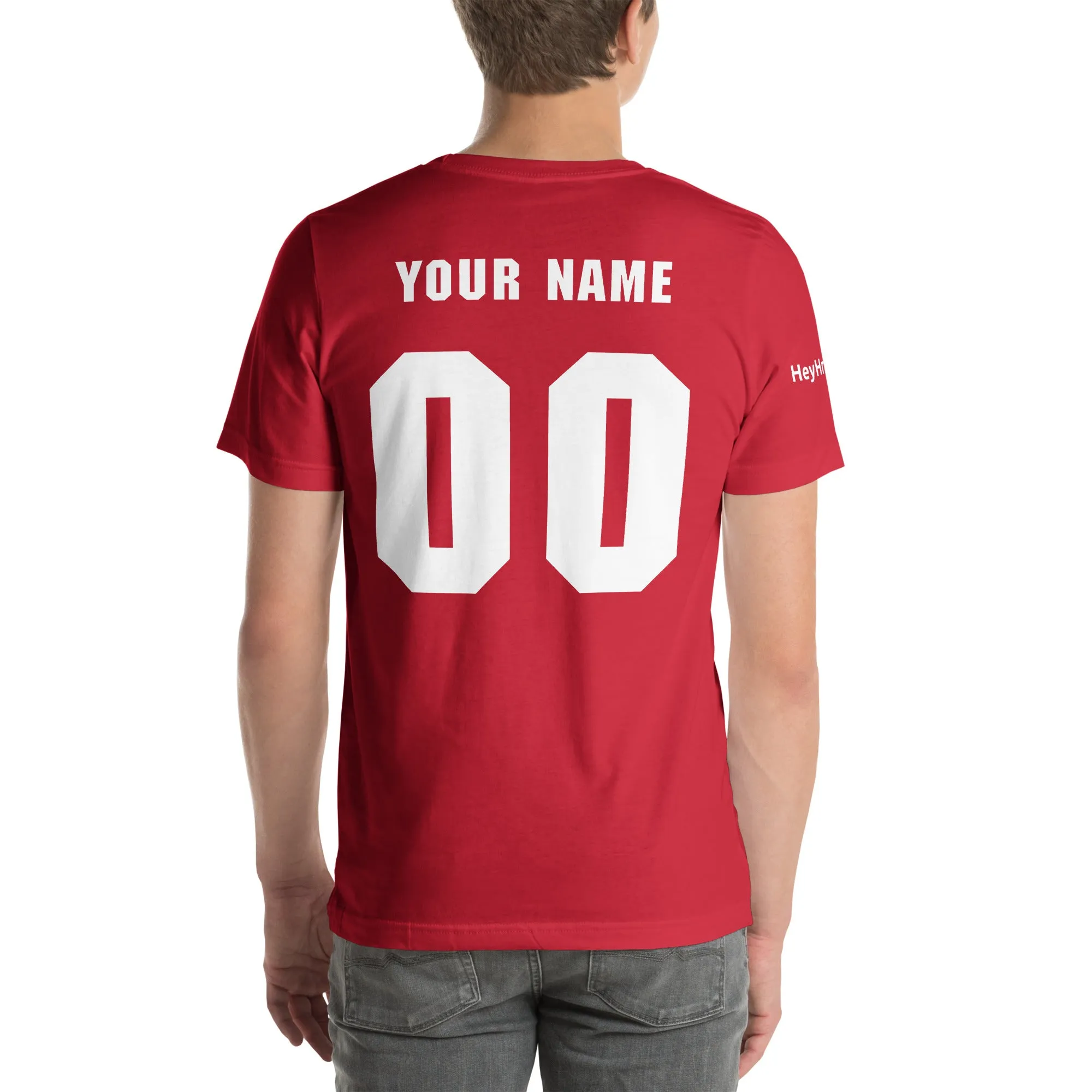 Customizable Name & Number T-Shirt