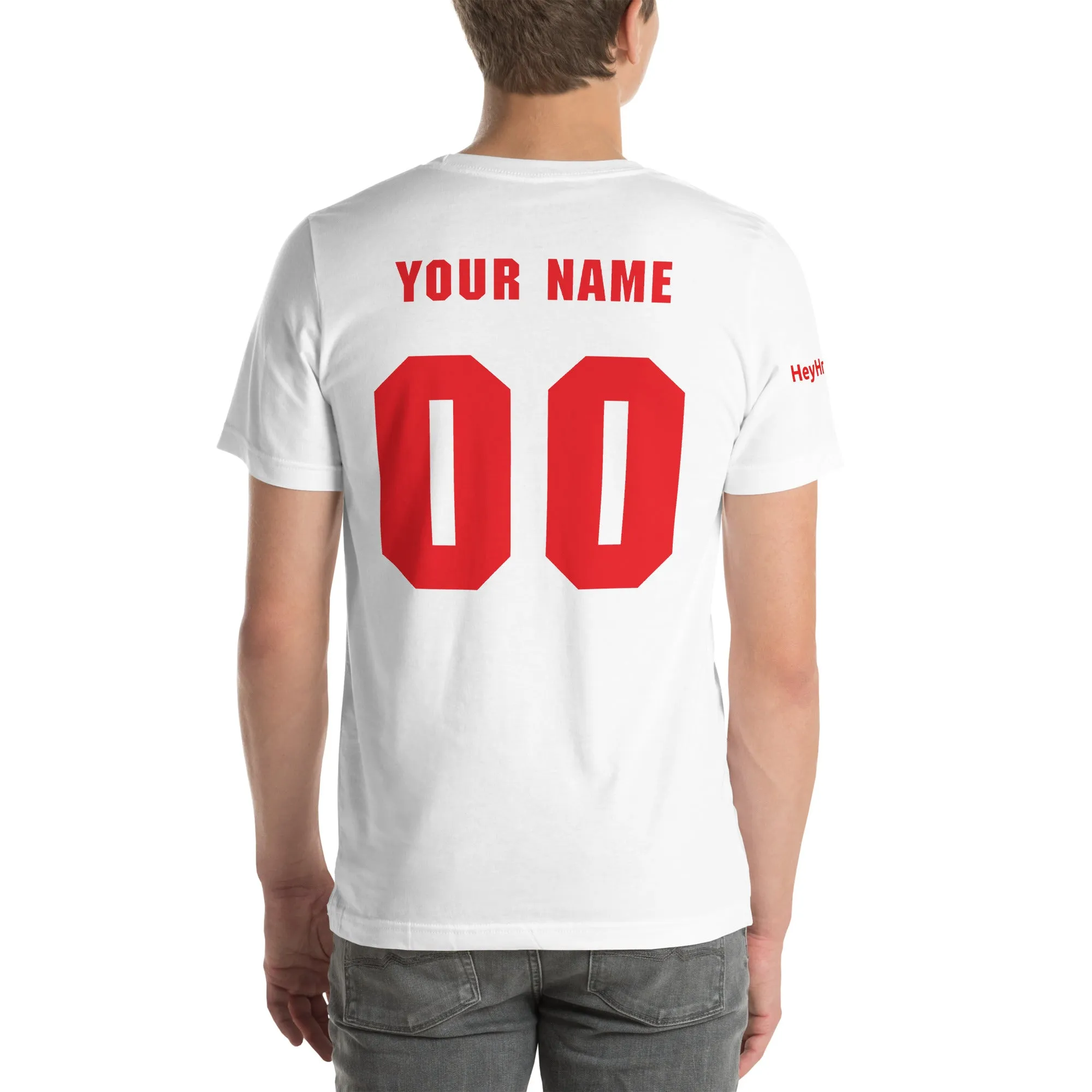 Customizable Name & Number T-Shirt