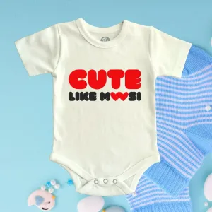 Cute Like My Maasi Bodysuit/Romper Gift for Babies