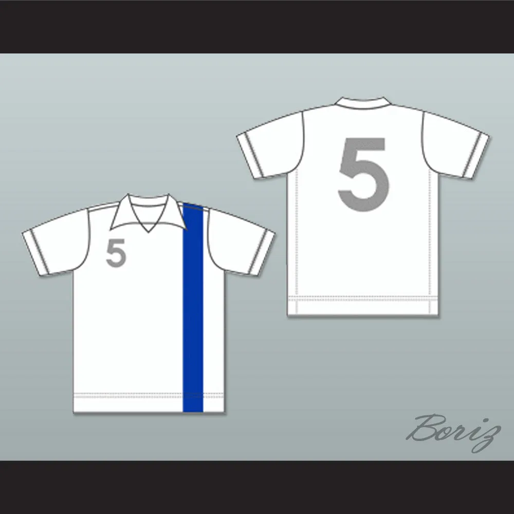 Denver Dynamos White Football Soccer Jersey
