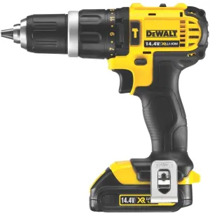 DEWALT 14.4V 1.5AH LI-ION XR HAMMER DRILL DRIVER, DCD735C2