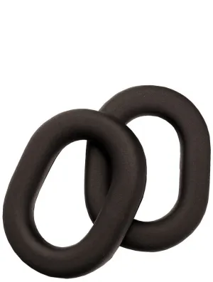 Ear Cushion - Replacement - Foam - Black - Racing Electronics Over Ear Headphones - Pair