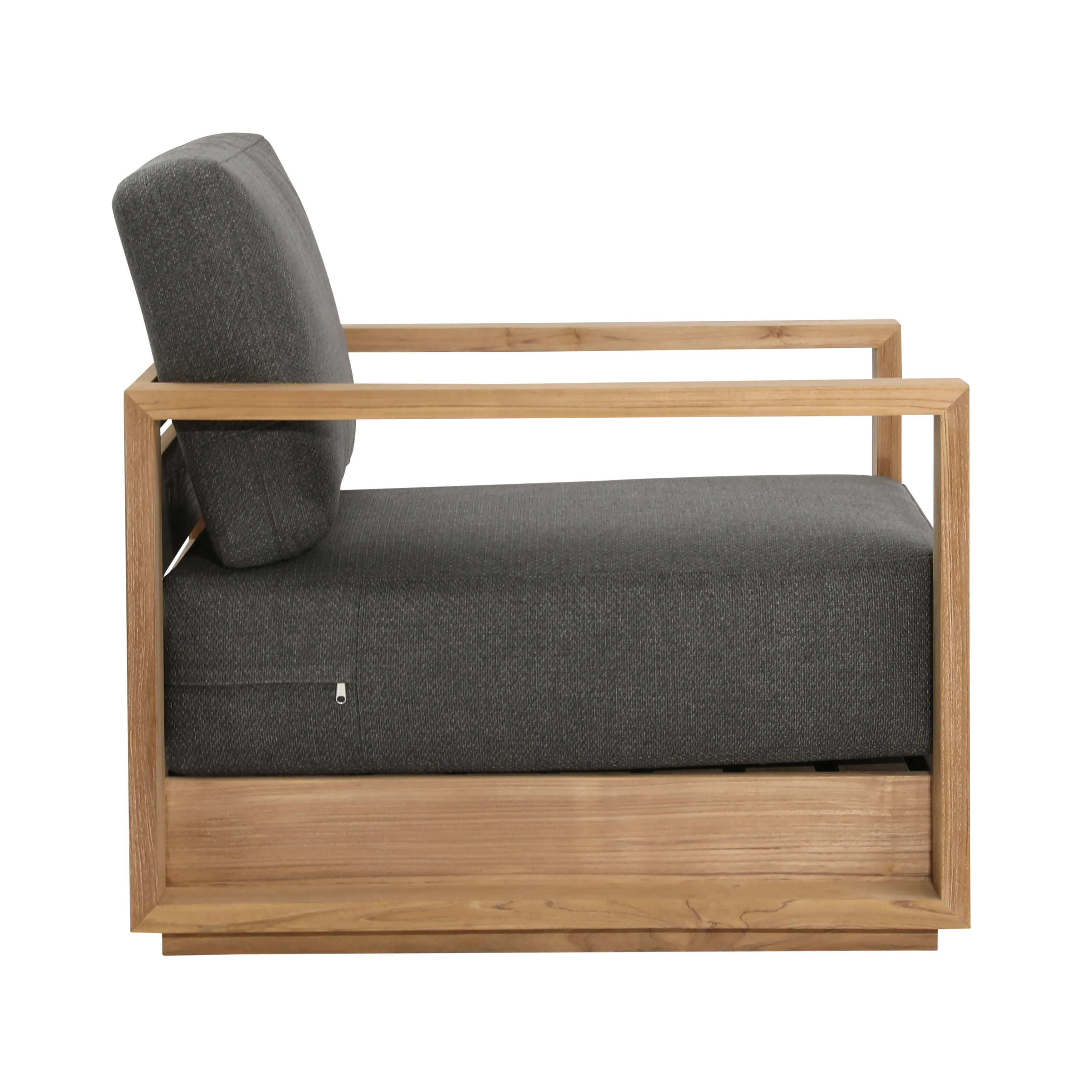 EcoBliss ChillPot Rustic Charcoal Lounger