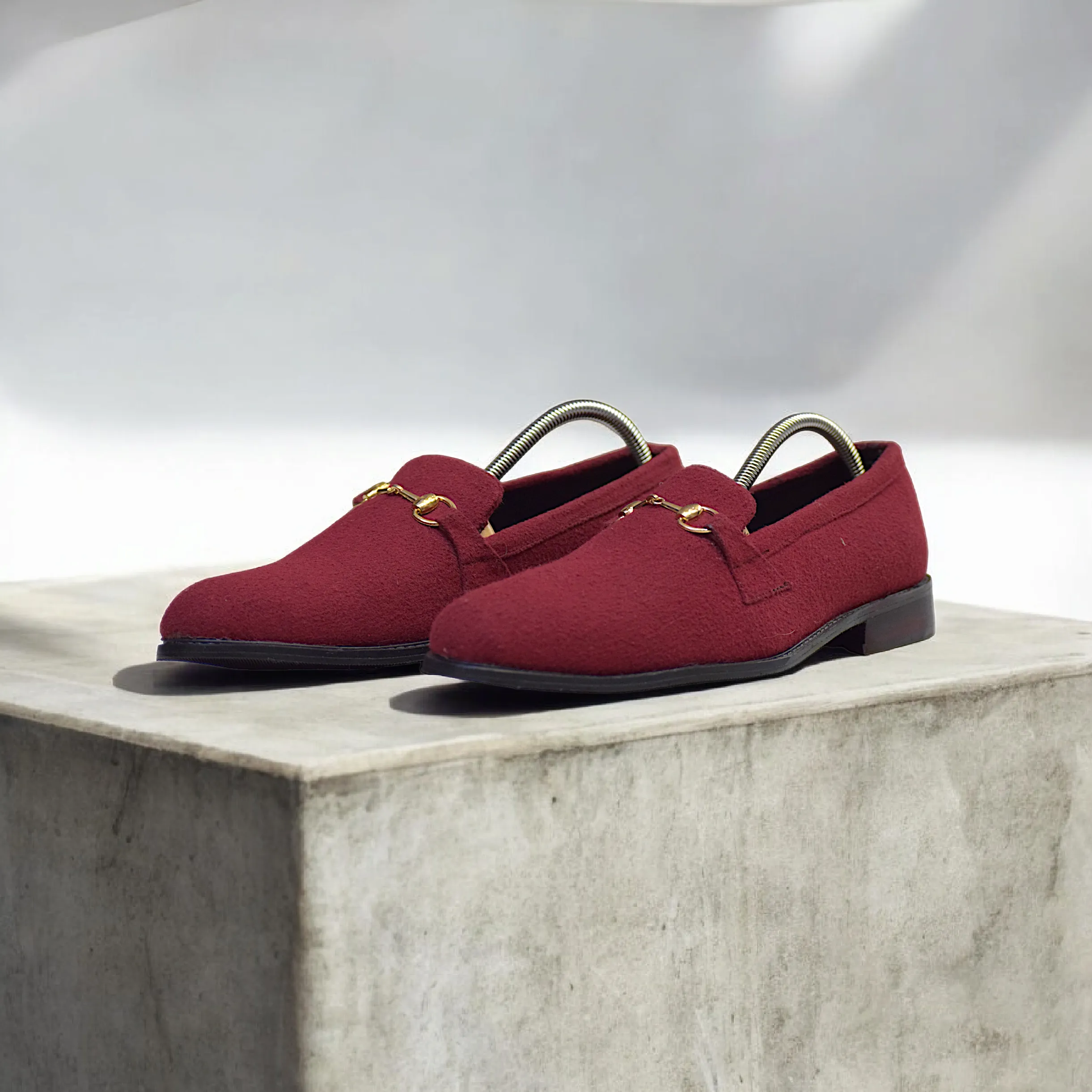 Edge Republic - ER S 110 The Matrix Vintage Velvet Shoes For Men