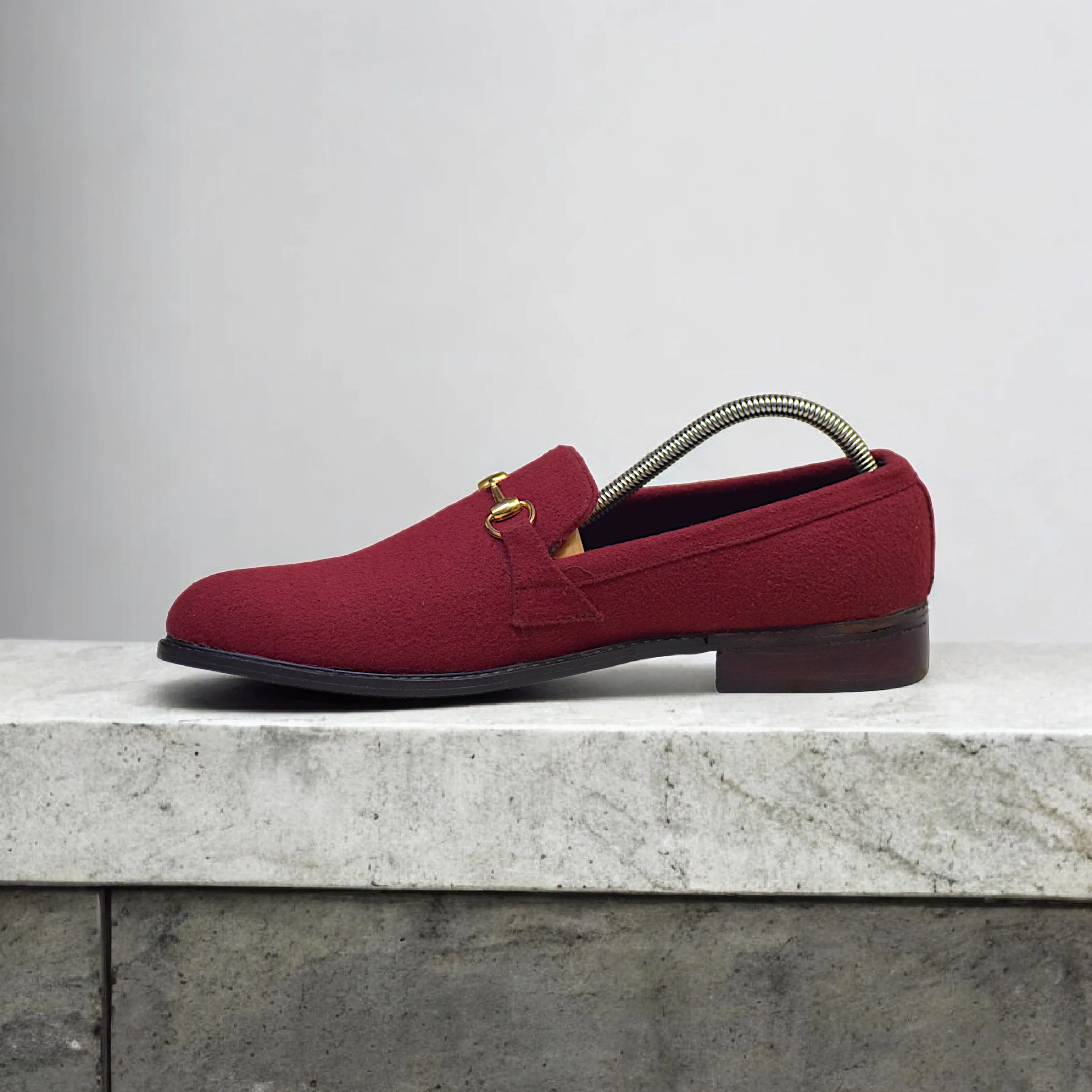 Edge Republic - ER S 110 The Matrix Vintage Velvet Shoes For Men